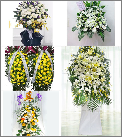 福建三明建宁县均口镇白事花篮预定